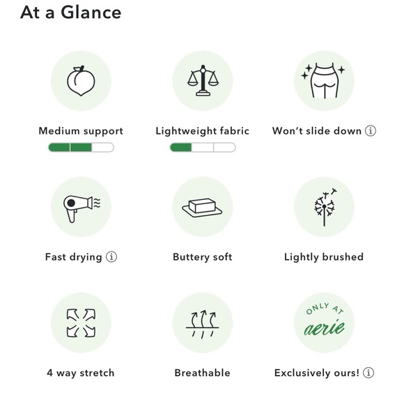 Aerie OFFLINE Real Me Xtra High Waist legging / lightweight /  light compression - Picture 8 of 9